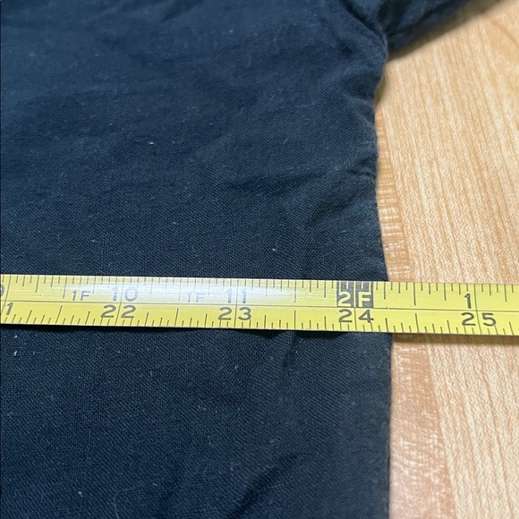 # 0821+ Unisex Yoga handmade T-Shirt W/ White Om Aum Symbols, & WHT Art Logo - Picture 4 of 5